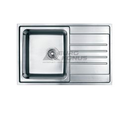 FABIANO Кухонная мойка BR780x500S матовая 304 (8213.401.0013)